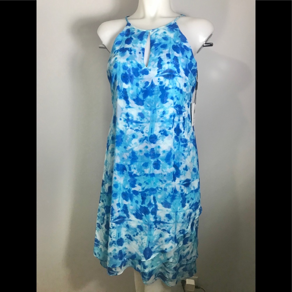Calvin Klein summer dress size 4 Blue